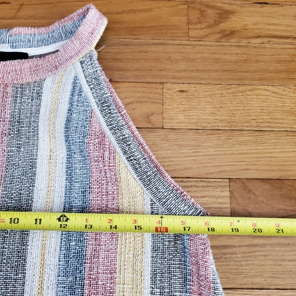 New with Tags W5 Anthropologie stripped Halterneck - Picture 5 of 8